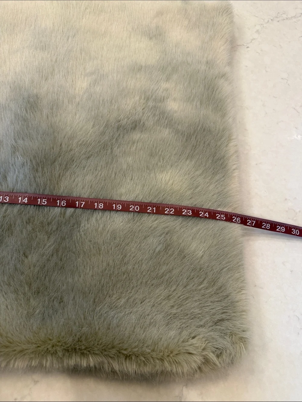 Restoration Hardware LUXE FAUX FUR PILLOW COVER - SQUARE